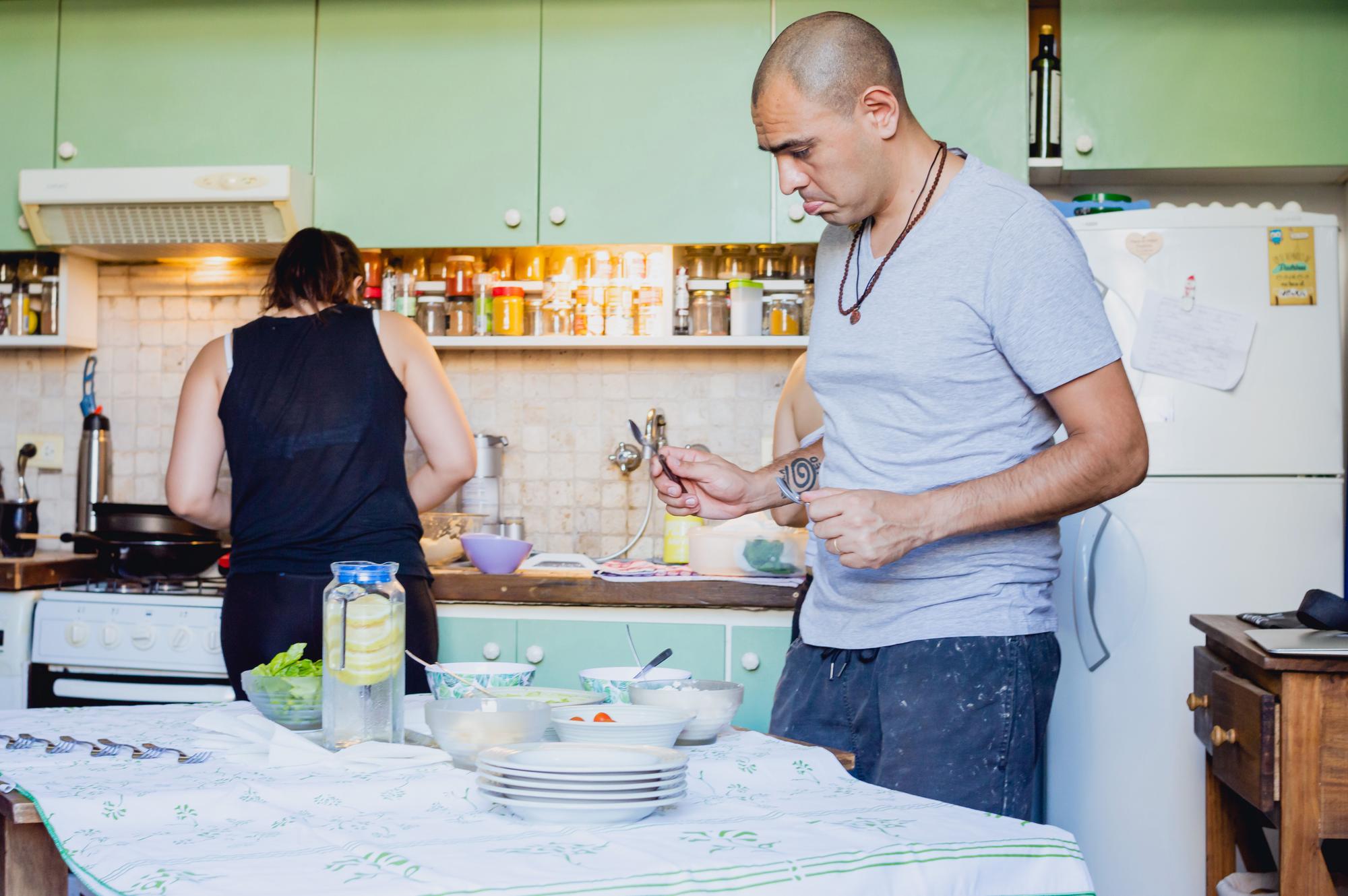 Consultation session with chef and operator